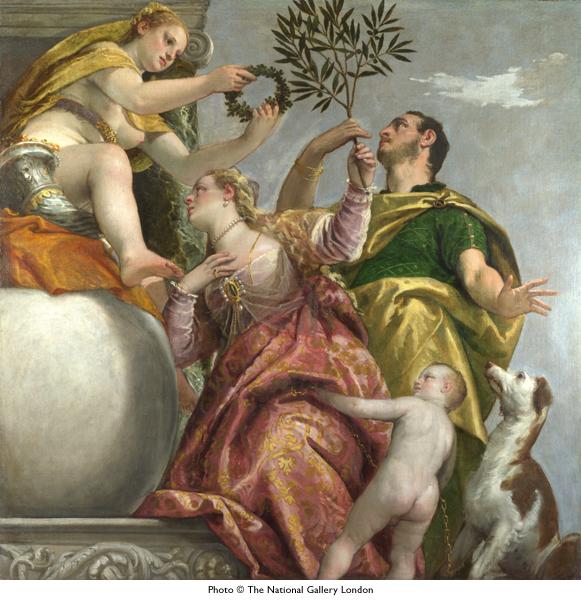 Paolo Veronese Allegory of Love IV Happy Union oil painting picture